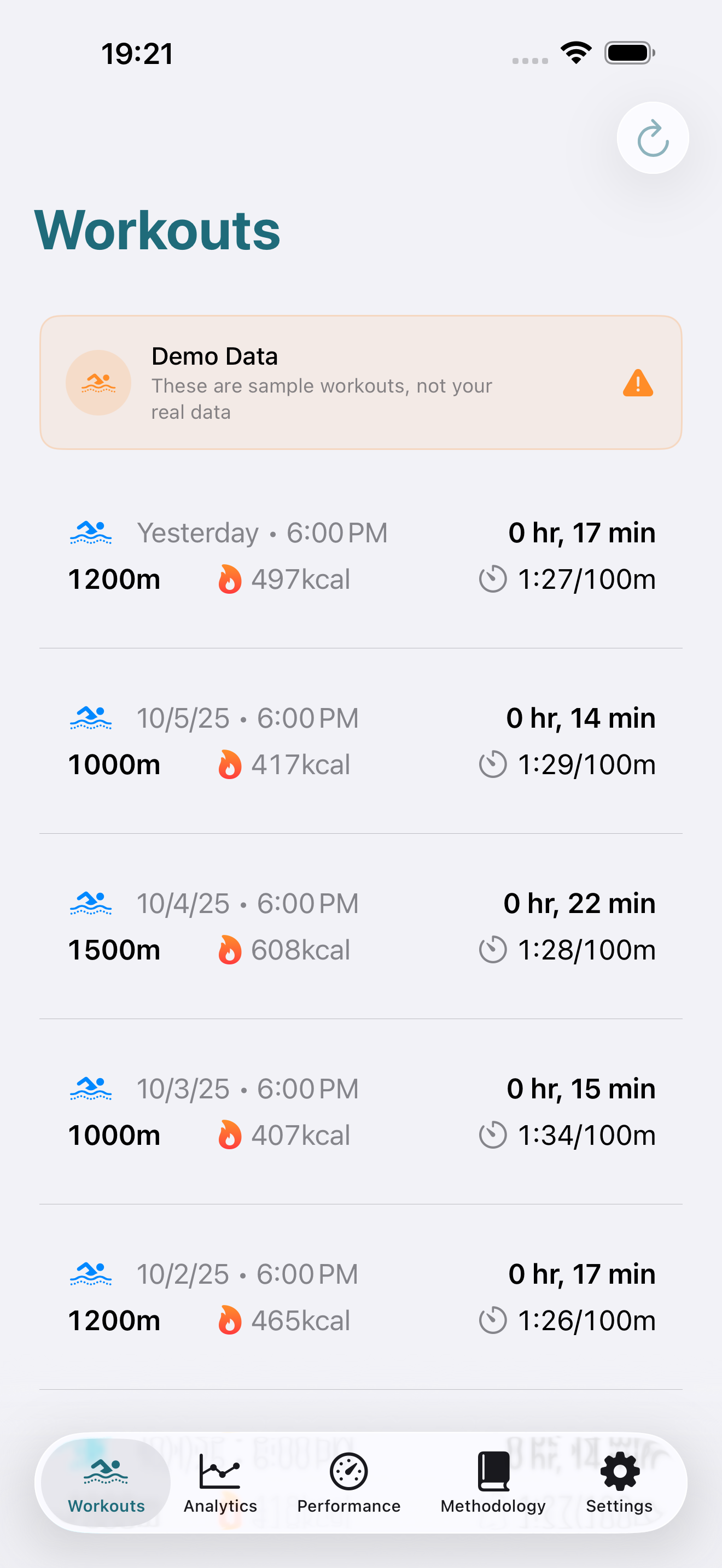 Bike Analytics app dashboard shown on a phone